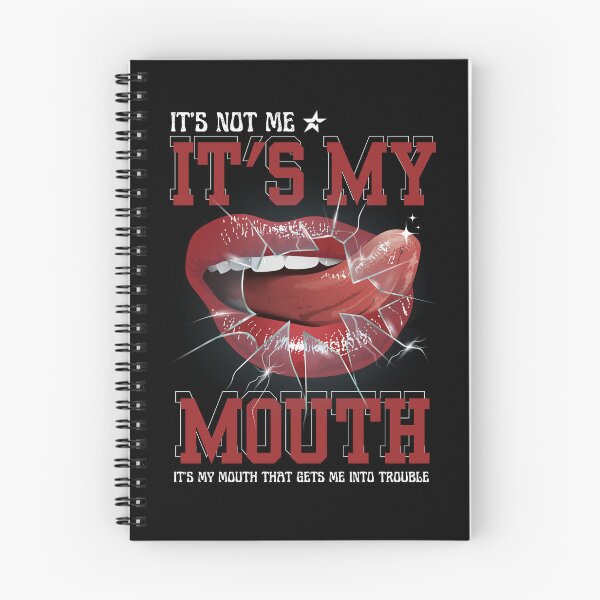 Item preview, It's Not Me It's My Mouth - Red Lips designed and sold by Eranthe Bernardo.