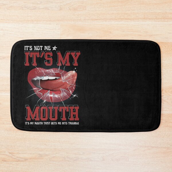 Item preview, It's Not Me It's My Mouth - Red Lips designed and sold by Eranthe Bernardo.