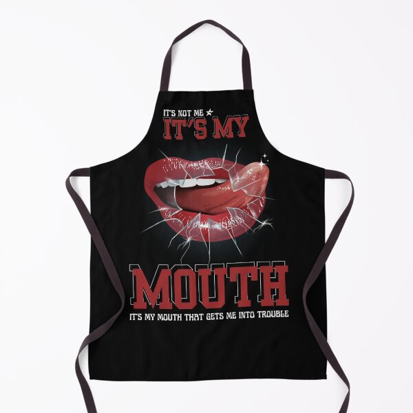 Item preview, It's Not Me It's My Mouth - Red Lips designed and sold by Eranthe Bernardo.