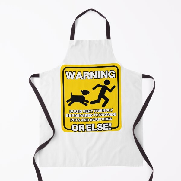 Item preview, Warning - Dog Is Very Friendly designed and sold by Quirkball.