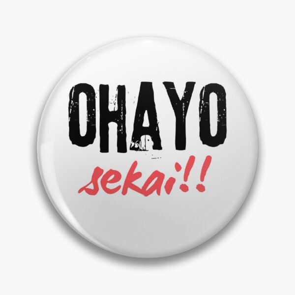 Item preview, OHAYO SEKAI designed and sold by Stitch-Frenzy.