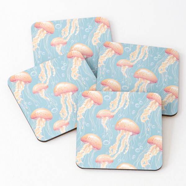Item preview, Jellyfish in the Ocean Pattern designed and sold by palaco210.
