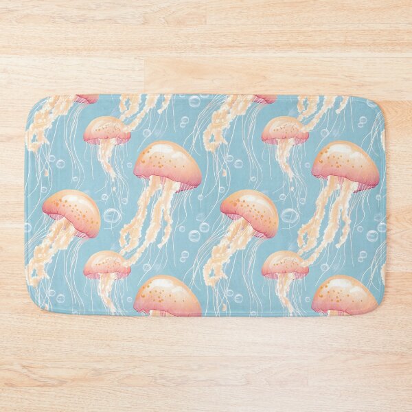 Item preview, Jellyfish in the Ocean Pattern designed and sold by palaco210.