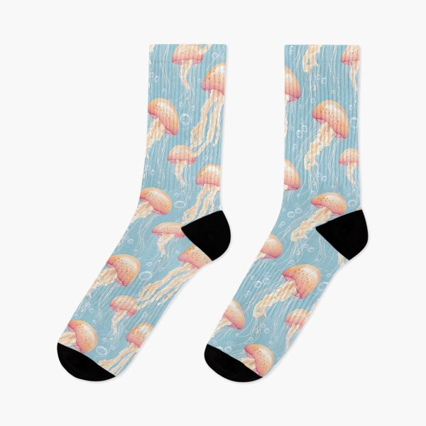 Item preview, Jellyfish in the Ocean Pattern designed and sold by palaco210.