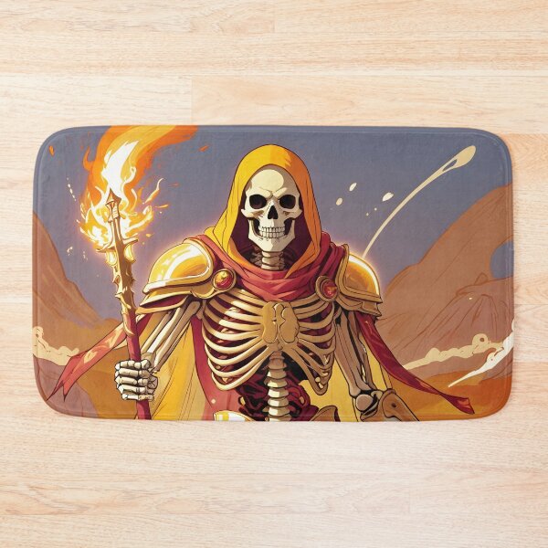 Item preview, Flaming Skeleton Warrior of the Wastelands designed and sold by BeNoOne.