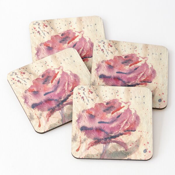 Item preview, Cadmium Red and Rose and Prussian Blue Roses designed and sold by umasharda.