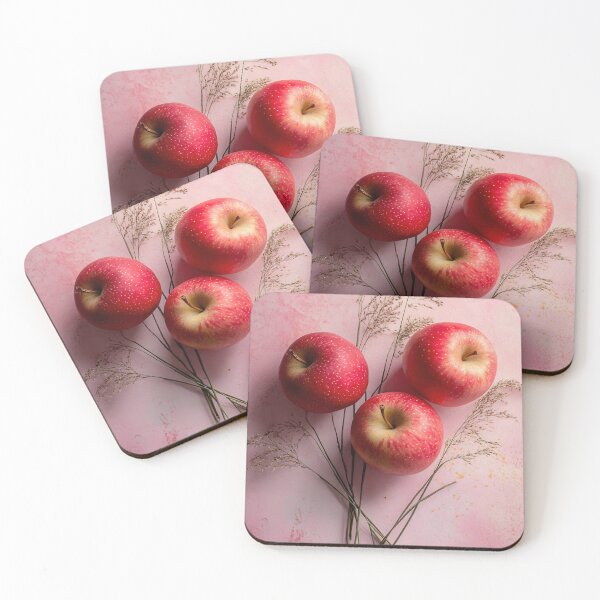 Item preview, Red apples with dried grass designed and sold by anytka.