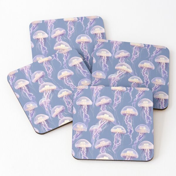 Item preview, Jellyfish in the Ocean Pattern designed and sold by palaco210.