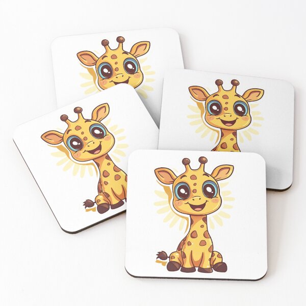 Item preview, Cute Giraffe Design designed and sold by NicolasGlowArt.