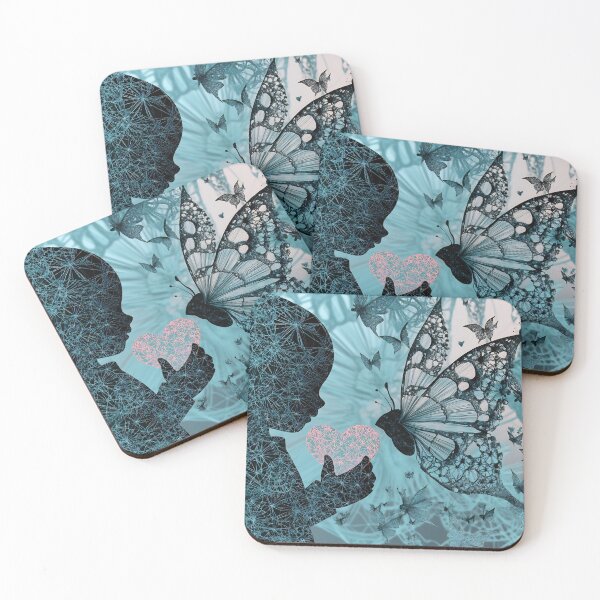 Item preview, Child with heart and butterflies designed and sold by anytka.
