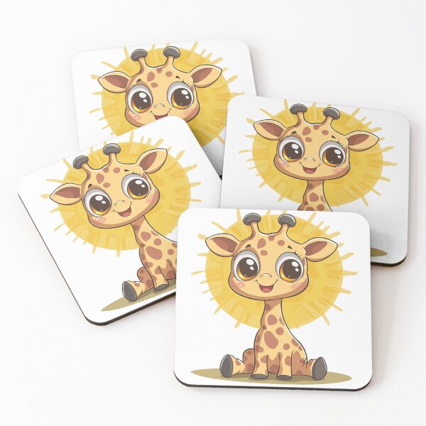 Item preview, Cuttest Giraffe designed and sold by NicolasGlowArt.