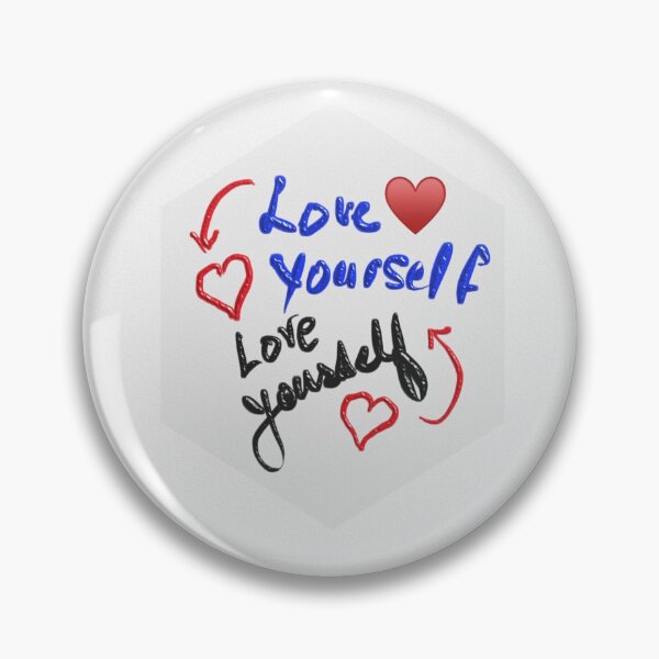 Item preview, Love Yourself designed and sold by CreatedWFaith.