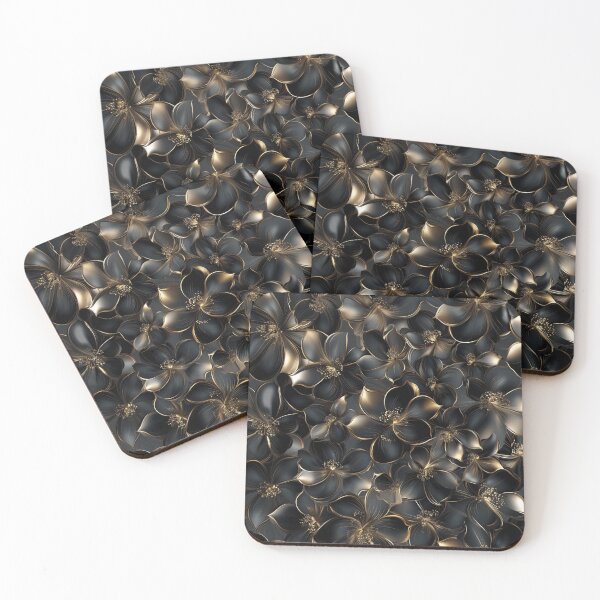 Item preview, Luxury Black flowers designed and sold by Kat's Design Hub.