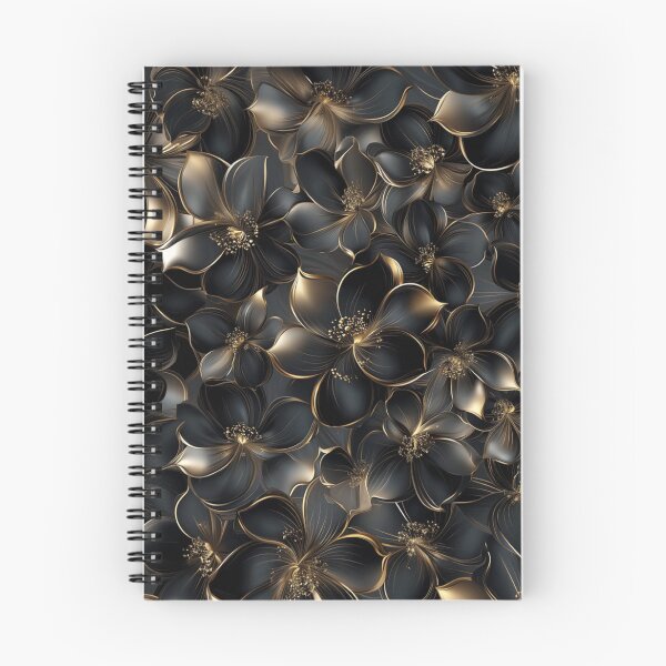 Item preview, Luxury Black flowers designed and sold by Kat's Design Hub.