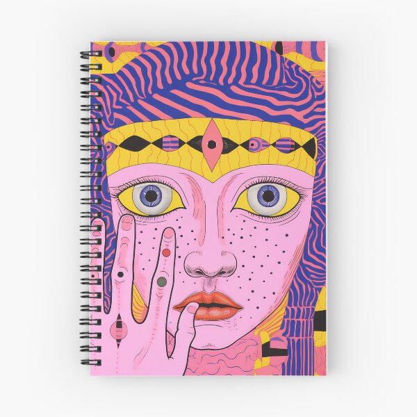 Item preview, Trippy and psychedelic artwork. Surreal illustration in vivid multicolors designed and sold by anytka.