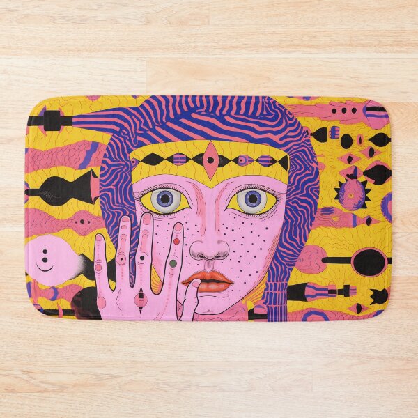 Item preview, Trippy and psychedelic artwork. Surreal illustration in vivid multicolors designed and sold by anytka.