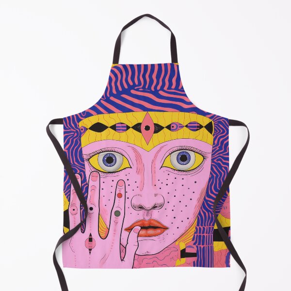 Item preview, Trippy and psychedelic artwork. Surreal illustration in vivid multicolors designed and sold by anytka.