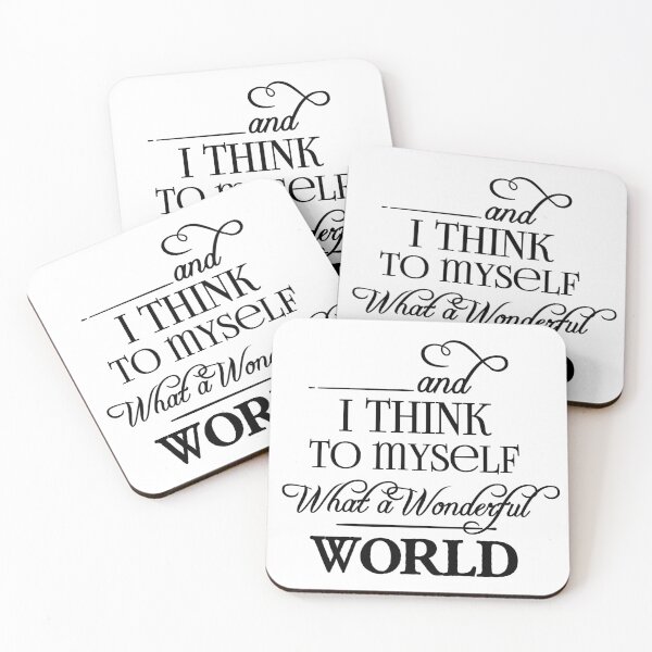 Item preview, What A Wonderful World designed and sold by Jenn Graham.