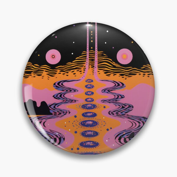Item preview, Trippy and psychedelic artwork. Surreal illustration in vivid multicolors designed and sold by anytka.