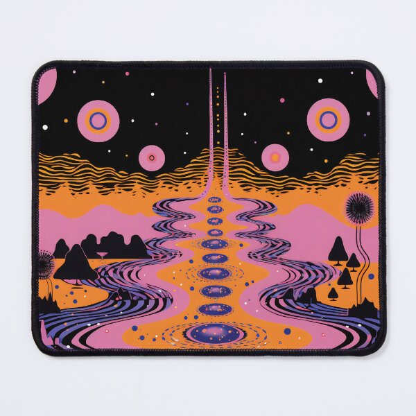 Item preview, Trippy and psychedelic artwork. Surreal illustration in vivid multicolors designed and sold by anytka.
