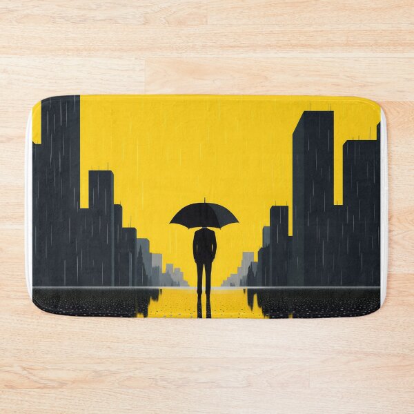 Item preview, Solitary Figure with Umbrella designed and sold by anytka.