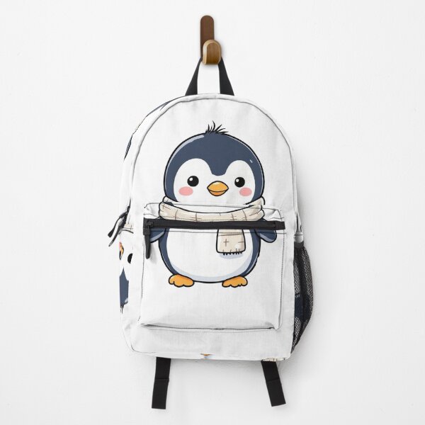 Item preview, Adorable Baby Penguin in Scarf | Winter Penguin Art designed and sold by CYouClothings.