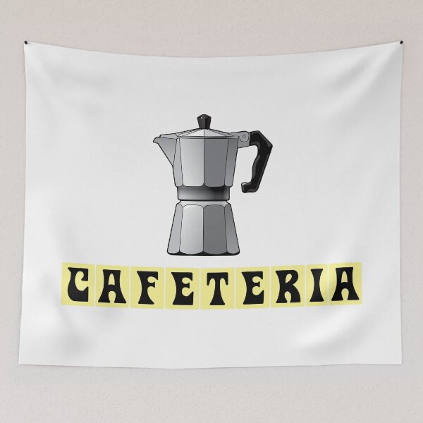 Item preview, Cafeteria / Moka Pot designed and sold by ChrisRoy1001.