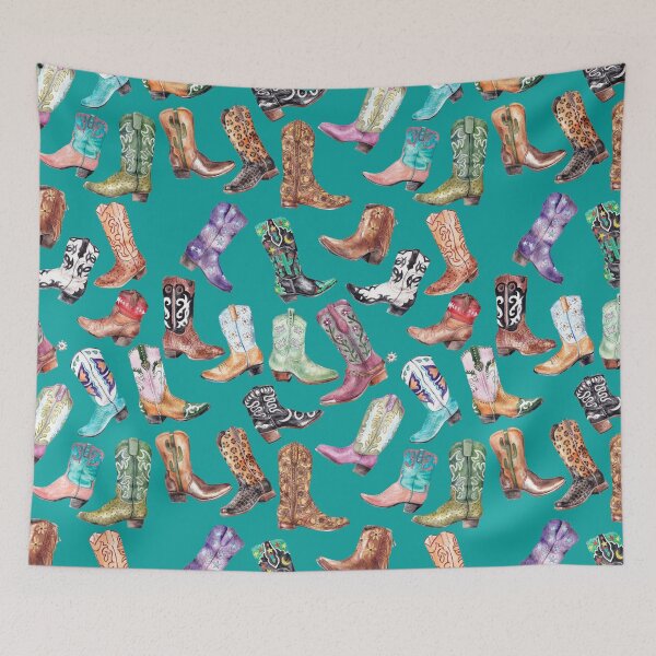 Item preview, Cowgirl Boot Roundup designed and sold by wanderinglaur.