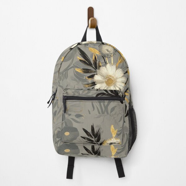 Item preview, Metallic Wildflower Symphony | Bold and Contemporary Botanical Art designed and sold by WildStroke.