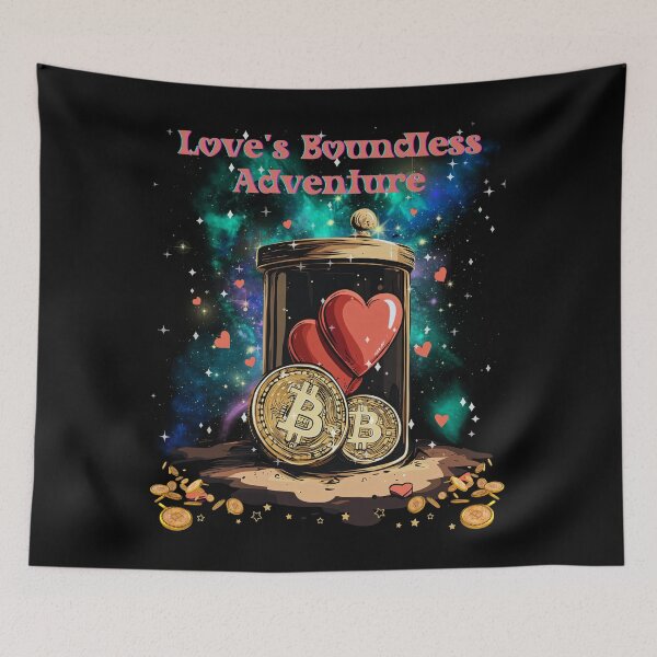Item preview, Love's Boundless Adventure Bitcoin designed and sold by BitCryX.