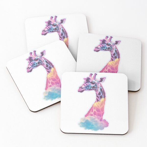 Item preview, Pink Cloudy Giraffe designed and sold by NicolasGlowArt.