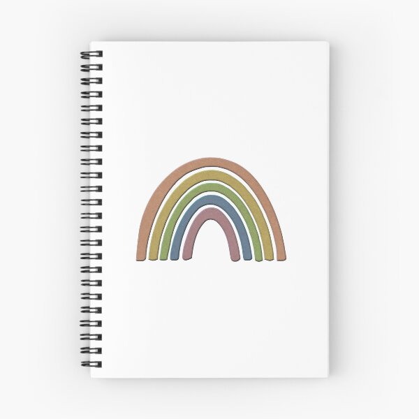 Item preview, Rainbow With Faux Rustic Paper Texture designed and sold by Almdrs.