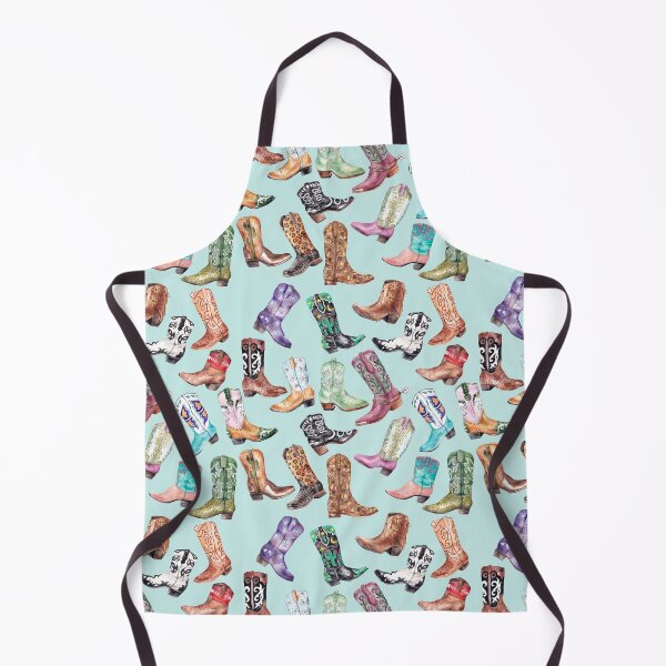 Item preview, Botas vaqueras en tono menta claro designed and sold by wanderinglaur.