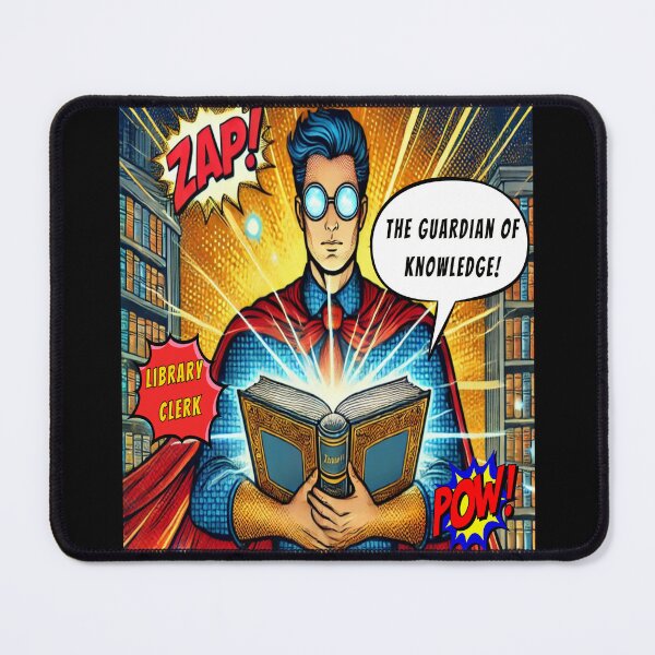 Item preview, Library Clerk - The Guardian of Knowledge! designed and sold by Lily Lola.
