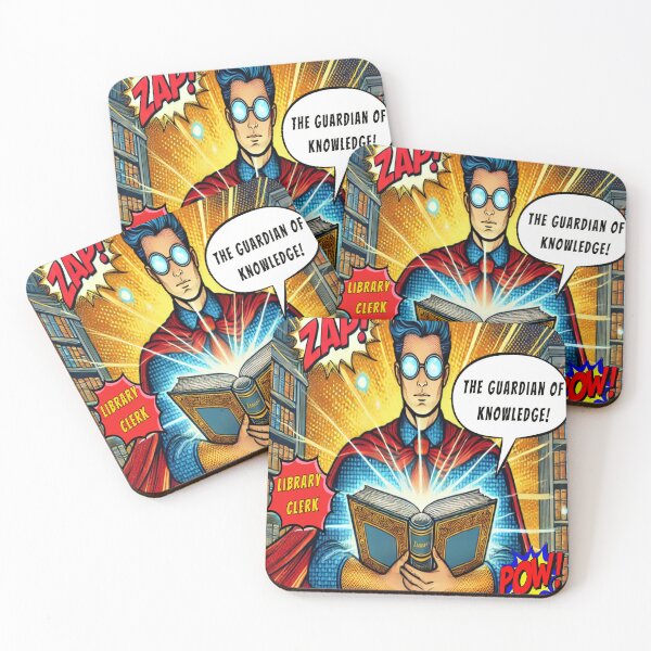 Item preview, Library Clerk - The Guardian of Knowledge! designed and sold by Lily Lola.