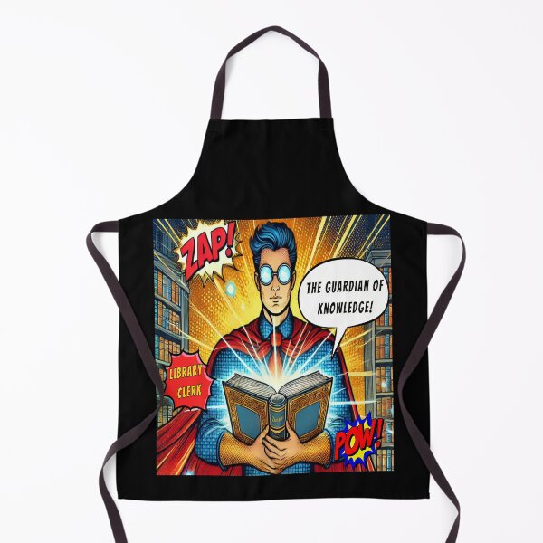 Item preview, Library Clerk - The Guardian of Knowledge! designed and sold by Lily Lola.