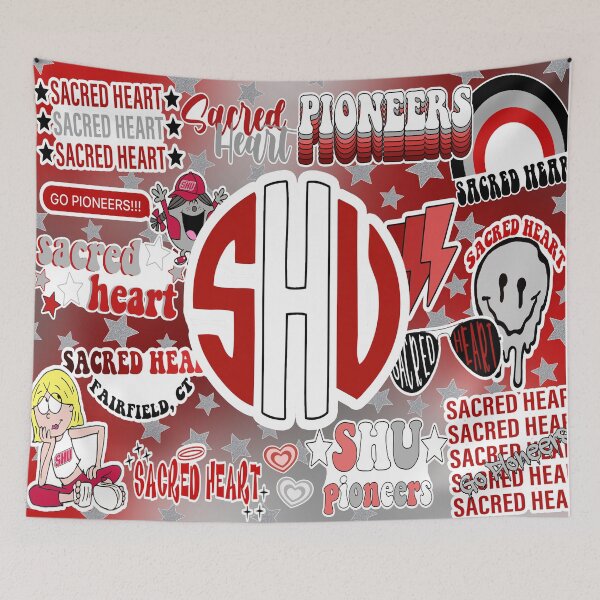 Item preview, Sacred Heart Collage designed and sold by Rachel's Room.