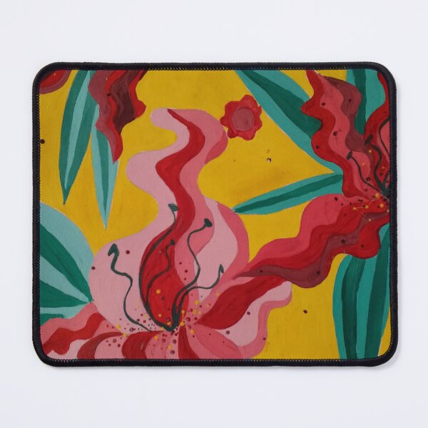 Item preview, lilies, stylization, flowers, abstraction designed and sold by DonnaBlankaArt.