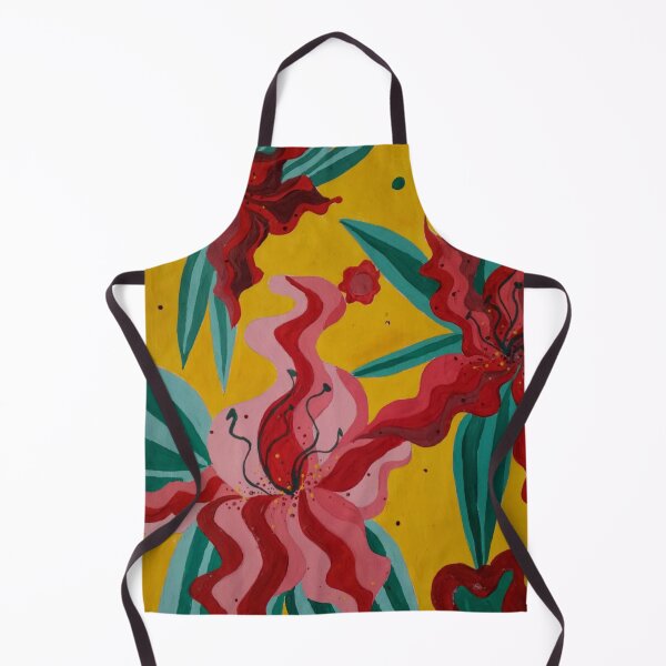 Item preview, lilies, stylization, flowers, abstraction designed and sold by DonnaBlankaArt.