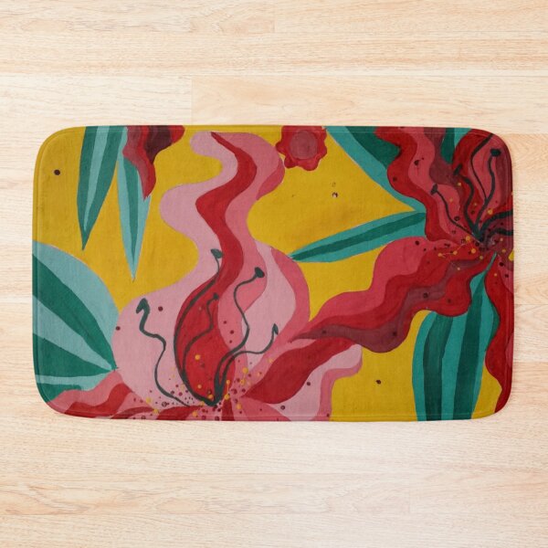 Item preview, lilies, stylization, flowers, abstraction designed and sold by DonnaBlankaArt.