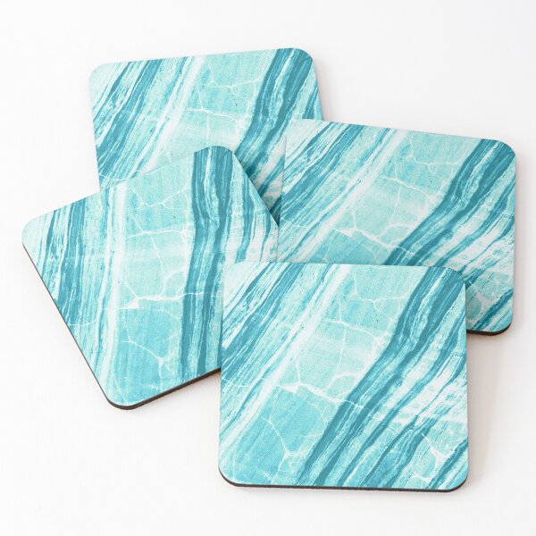 Item preview, Abstract Marble - Teal Turquoise designed and sold by SilverPegasus.