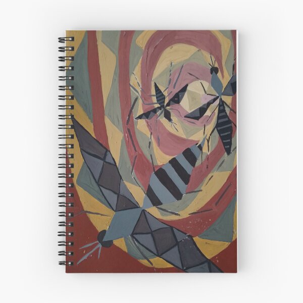 Item preview, mosquitoes, stylization, hypnosis, abstraction designed and sold by DonnaBlankaArt.