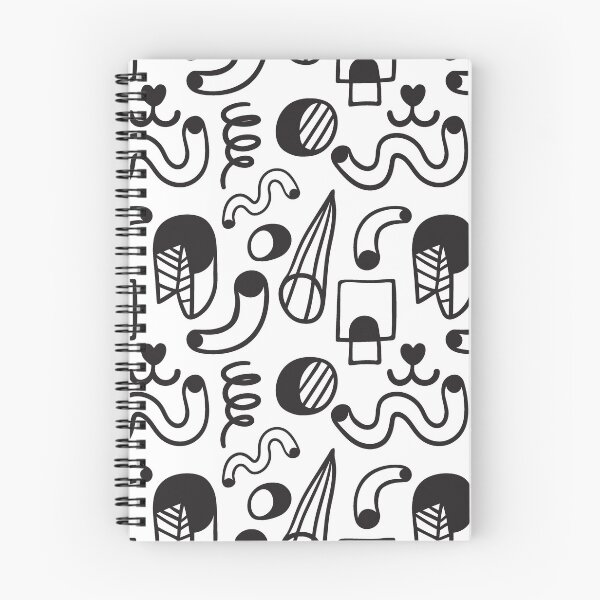 Item preview, black and white geometric pattern designed and sold by iceang shop.