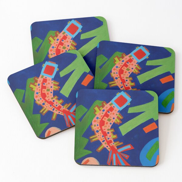 Item preview, chinese carp, stylization, fish, abstraction designed and sold by DonnaBlankaArt.