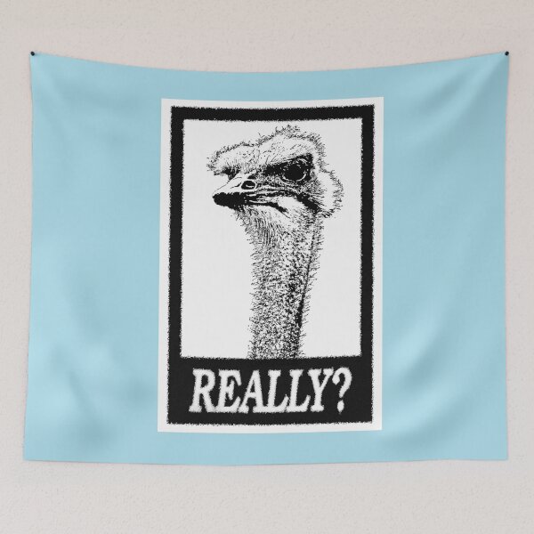 Item preview, Serious Ostrich is whatching you Background Frame designed and sold by RRebellion.