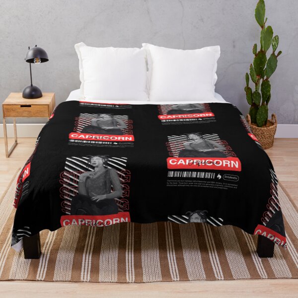 Item preview, Capricorn Zodiac Sign Red Art designed and sold by snidentic.