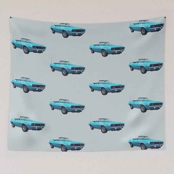 Item preview, Lone cyano camaro a stark illustration designed and sold by kahida.