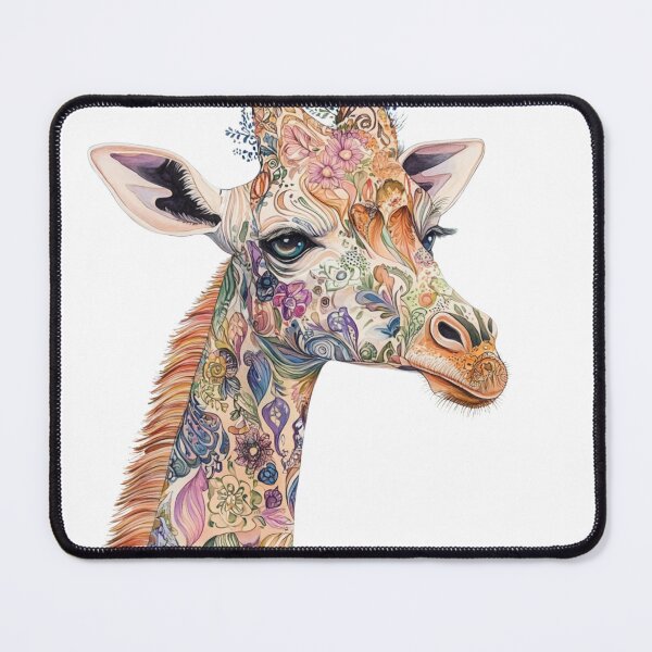 Item preview, Giraffe Flowers designed and sold by NicolasGlowArt.