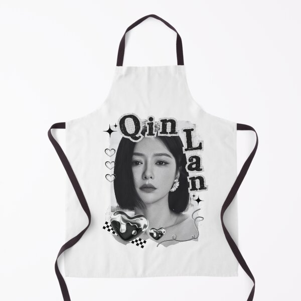 Item preview, Qin Lan Chinese Drama Actress Black and White Collage Design designed and sold by AJUNICE STUDIO.