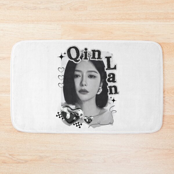 Item preview, Qin Lan Chinese Drama Actress Black and White Collage Design designed and sold by AJUNICE STUDIO.